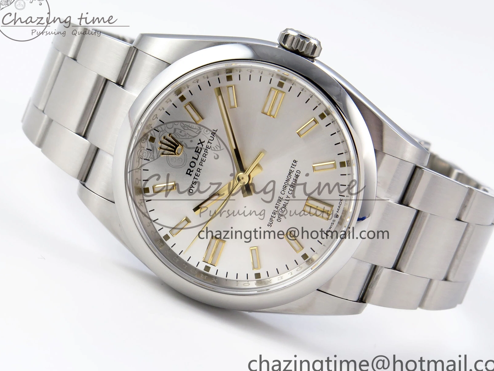 PERPETUAL BEST SILVER 904L DIAL 36MM 126000 EDITION VSF 1:1 OYSTER VS3235 STEEL 0108